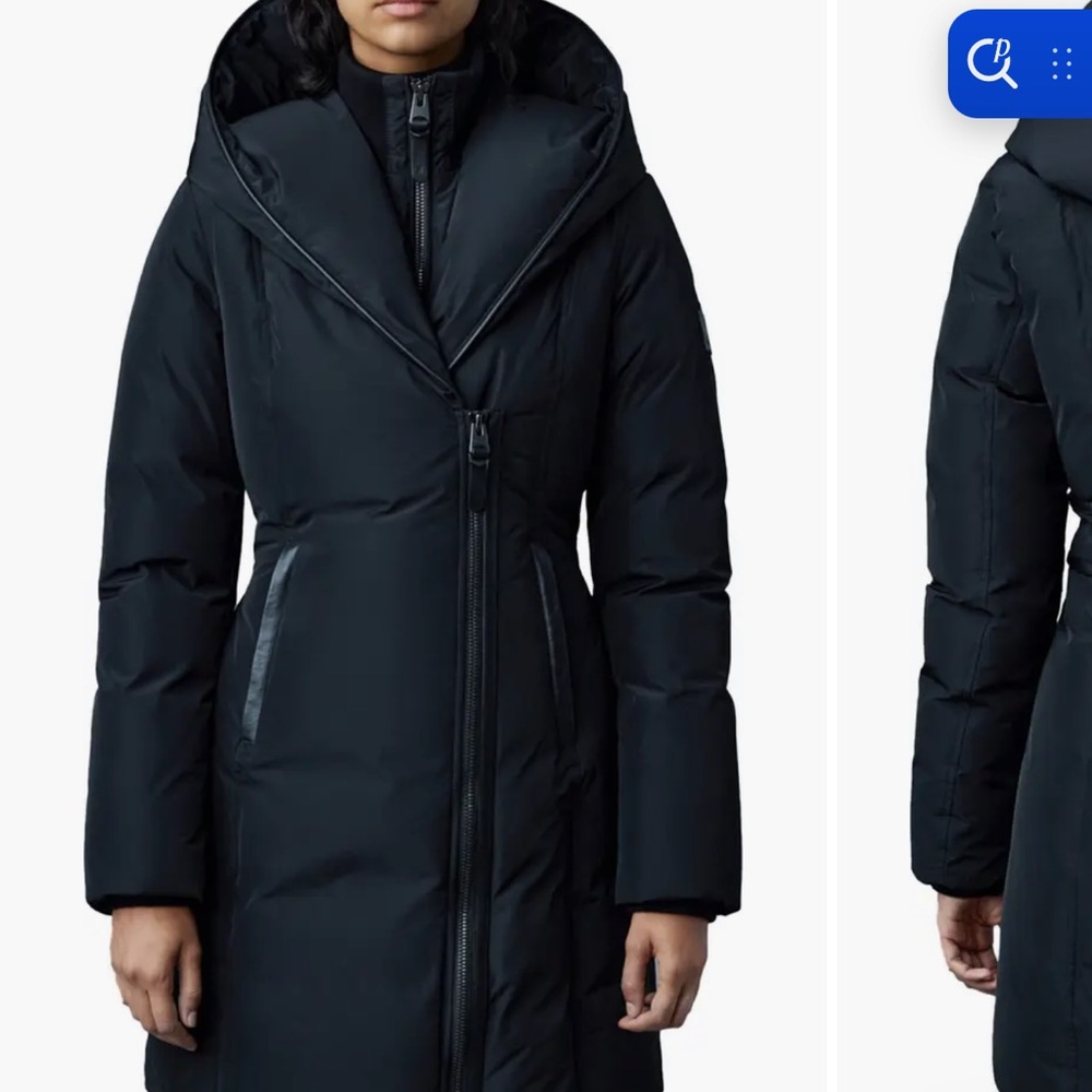 Mackage Women's Midnight Black Puffer Coat